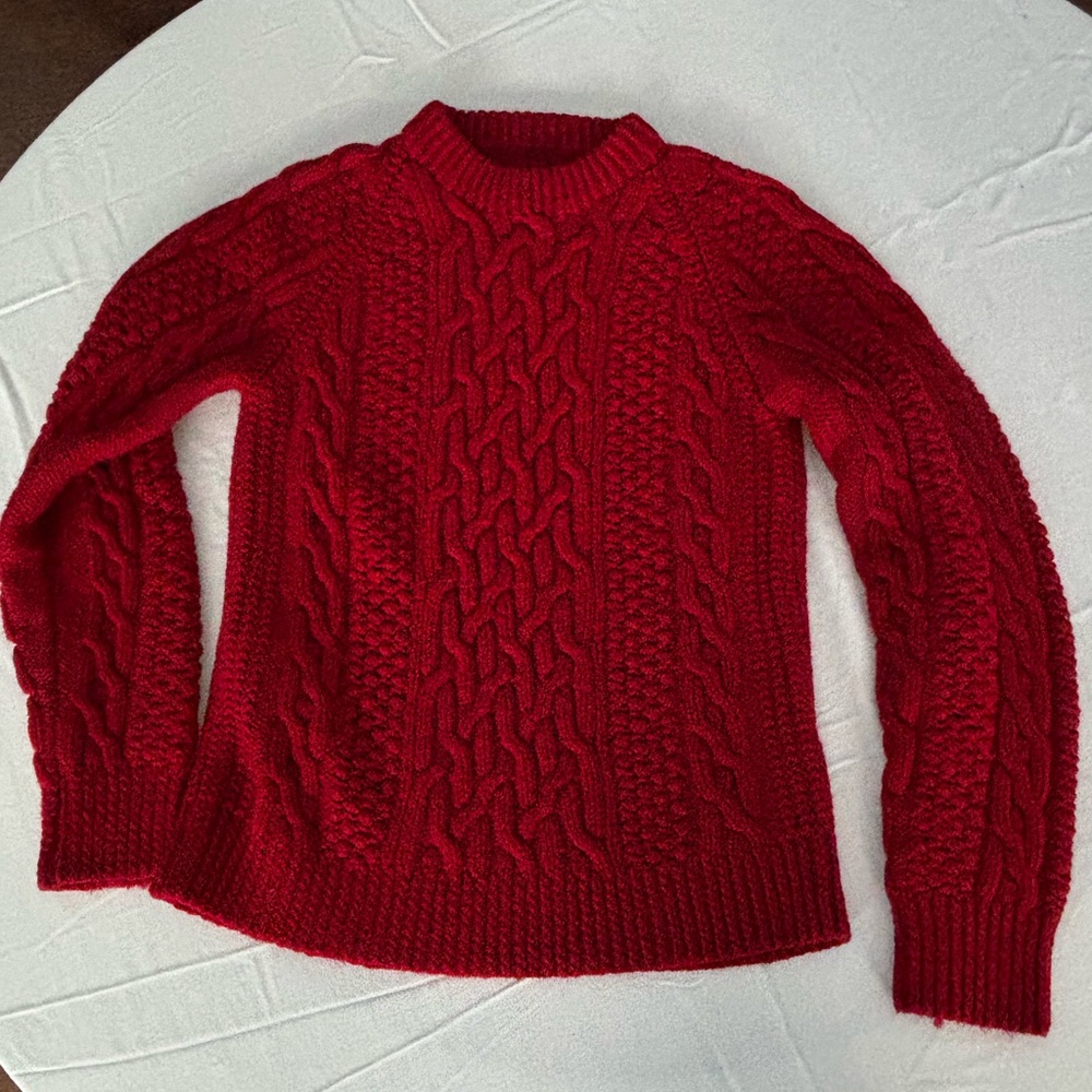 Red Knit Sweater ❤️